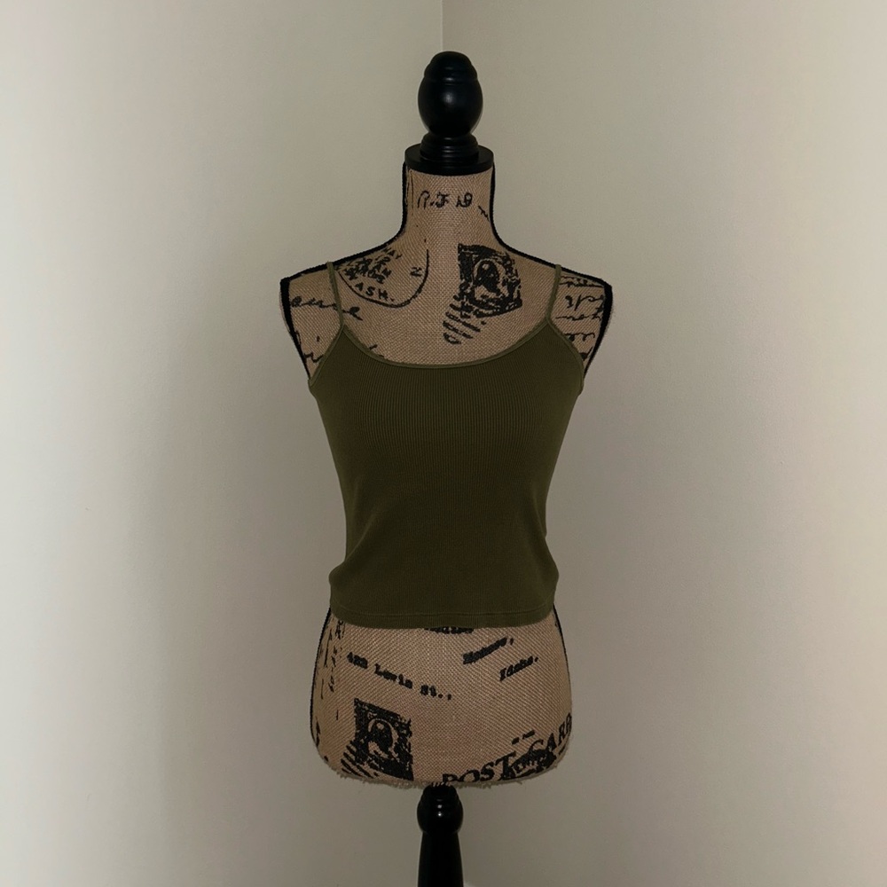 Women’s XS/S, Brandy Melville, Green Tank Top